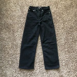 Madewell Slim Wide Leg Jeans